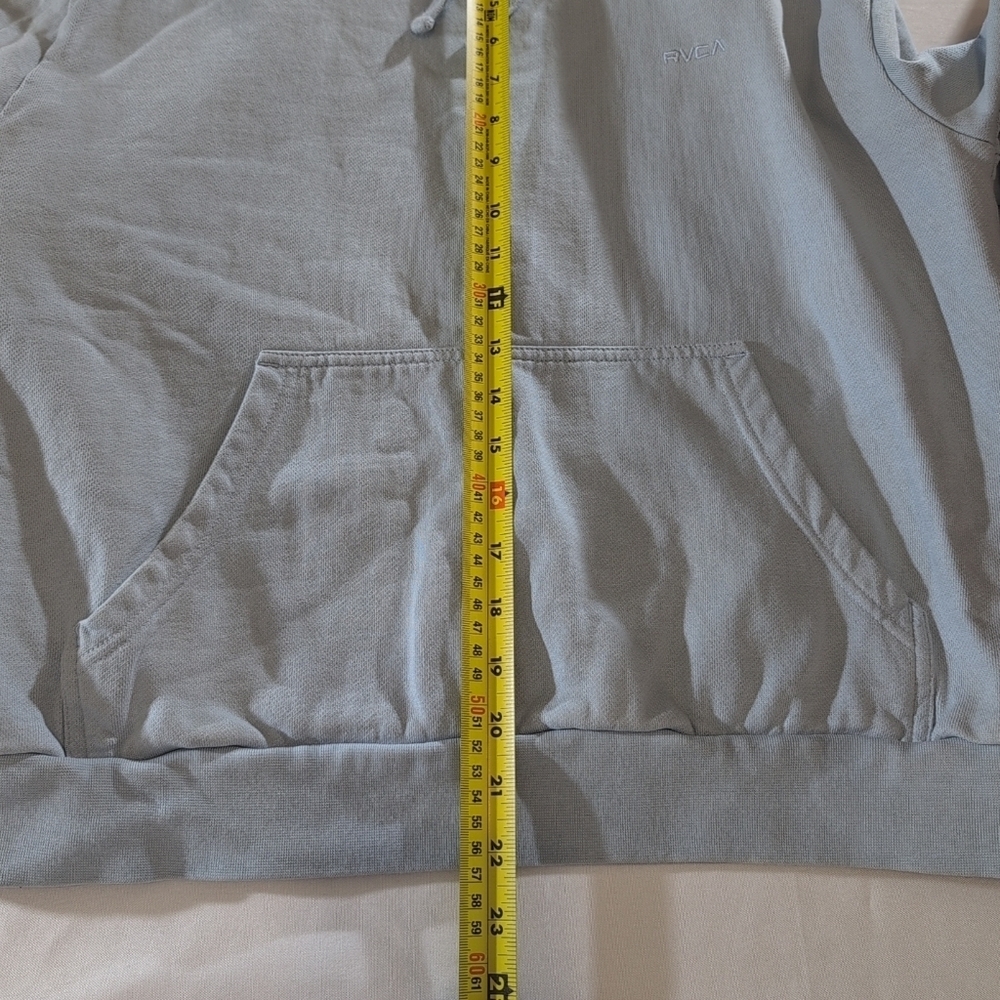 RVCA Pullover Women's Hoodie Size Small Light Blue - Picture 8 of 9